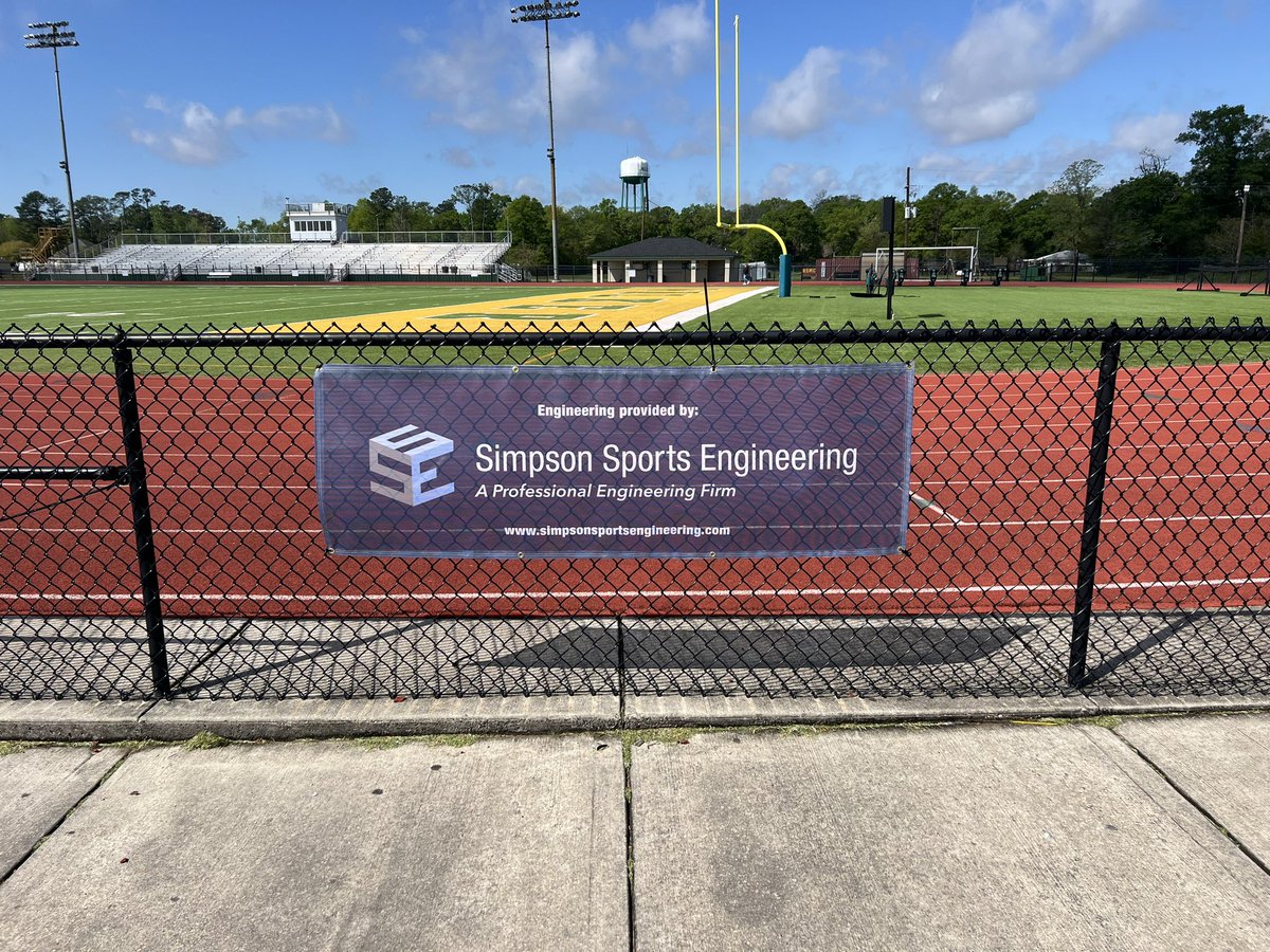 SSESportsEng's tweet photo. The Walker High School football and track construction project is up and running! Looking forward to being a part of this with the Livingston Parish School Board! https://t.co/796xHESHVX