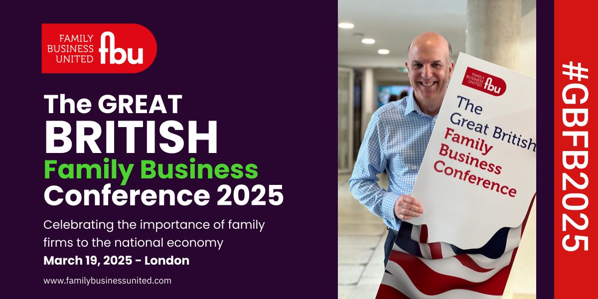 FamilyBizPaul's tweet image. The date is set for The Great British Family Business Conference 2025 and #GBFB2025 super early bird rates are now available for those wishing to secure their place really early!!  eventbrite.com/e/868235494737…