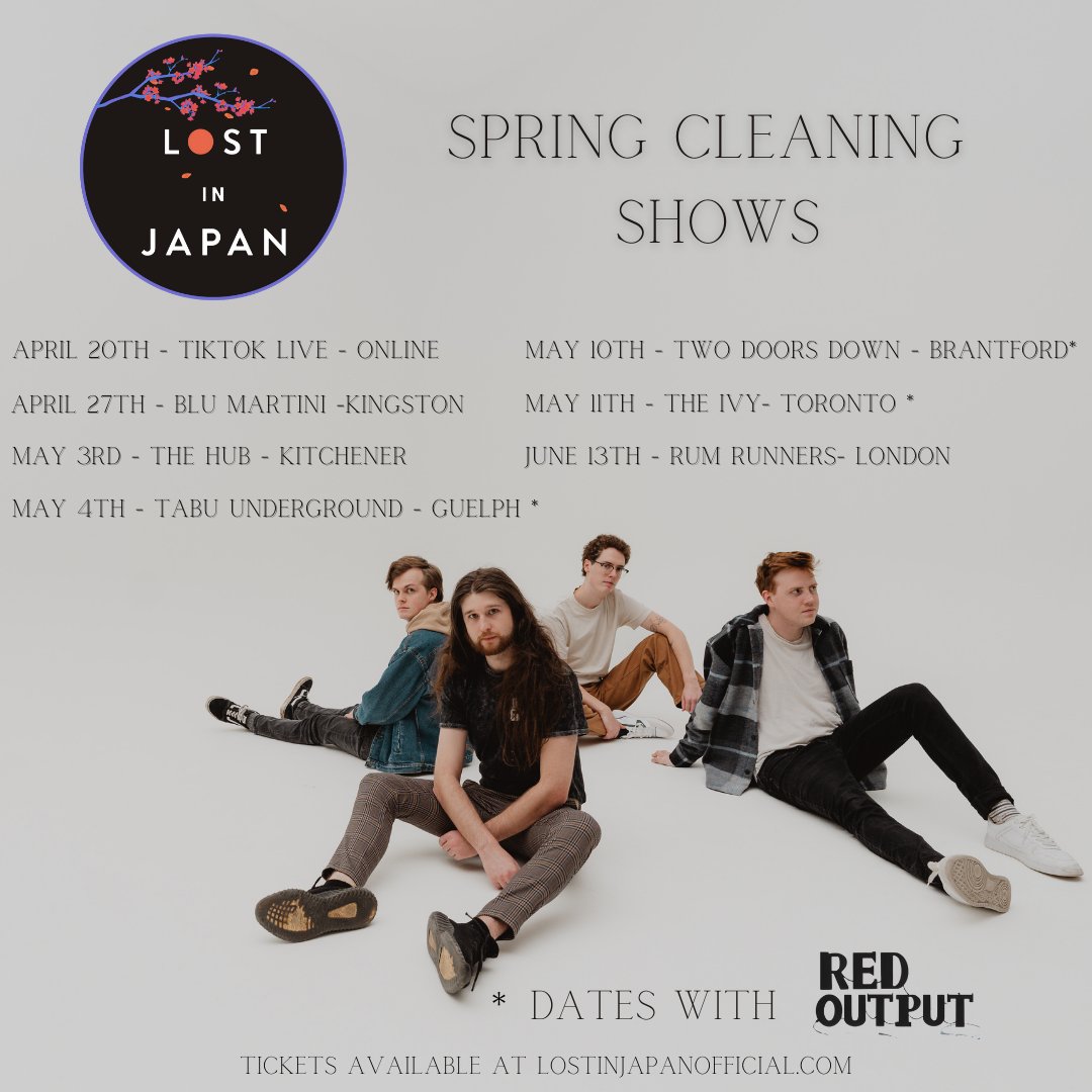 Going on #tour  this #spring 

Whose coming?