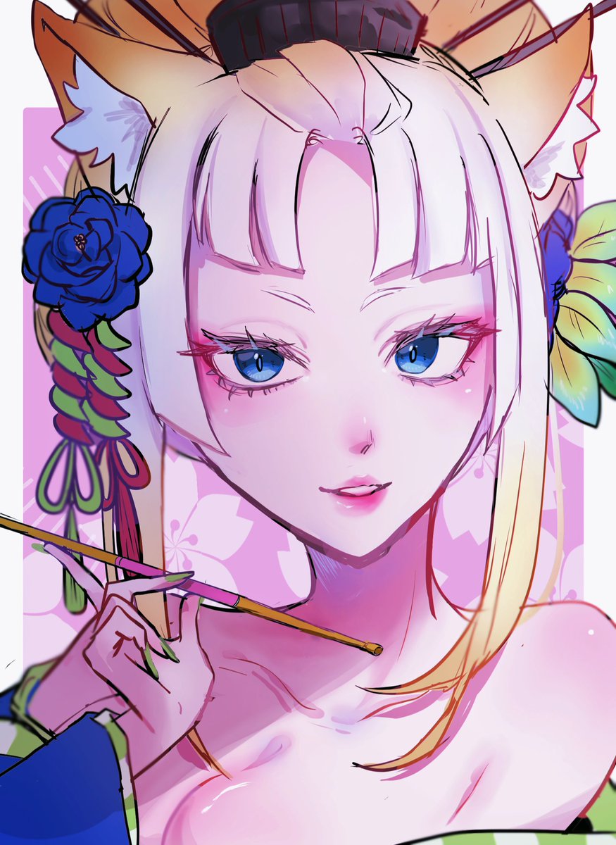 L_zre0's tweet photo. ヨルナさん🦊 https://t.co/FVL0hzQr5G