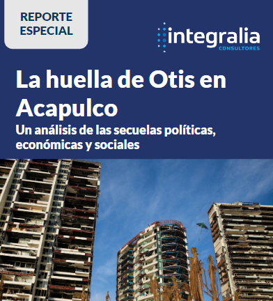 Integralia_Mx's tweet photo. Desde el impacto del Huracán #Otis, @Integralia_Mx ha documentado las implicaciones políticas, económicas y sociales del desastre. 

Este análisis revela cómo Otis afectó el tejido social y político en Acapulco, evaluando respuestas gubernamentales, seguridad pública y consecuencias a largo plazo. 

Descubre los hallazgos más importantes en nuestro reporte especial en: 
https://t.co/O899B5fQ0I