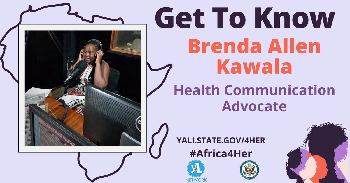 This Women’s History Month let's amplify the voices and efforts of women in healthcare. Learn more about #YALINetwork member and Mandela Washington Fellow, Brenda Allen Kawala, a passionate health communication advocate. Read her story here: bit.ly/3Vv1KF2 #Africa4Her