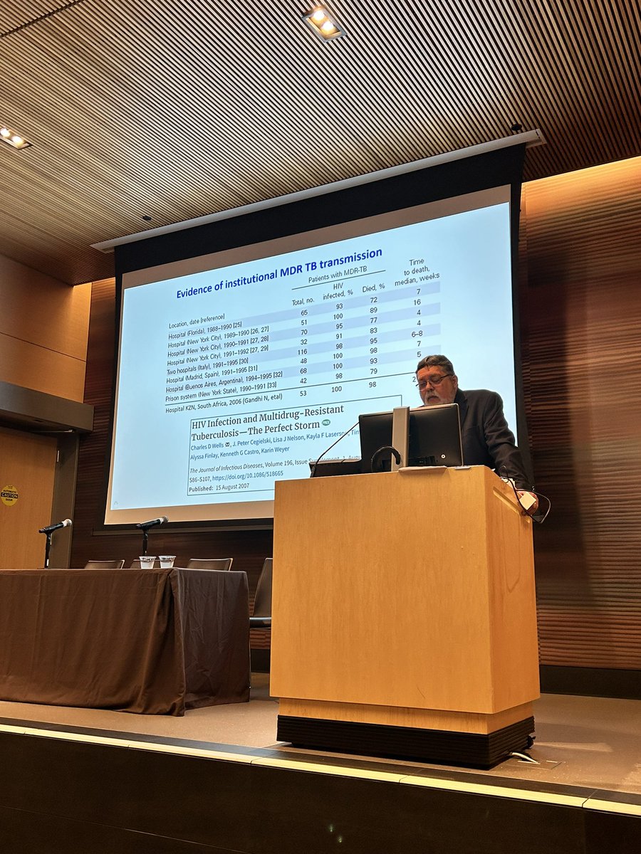 Ken Castro giving our keynote highlighting the history and future of the <a href="/CITC_TB/">Curry Tuberculosis</a> on its 30th anniversary. <a href="/UCSF_CTB/">UCSF Center for TB</a> World TB Day