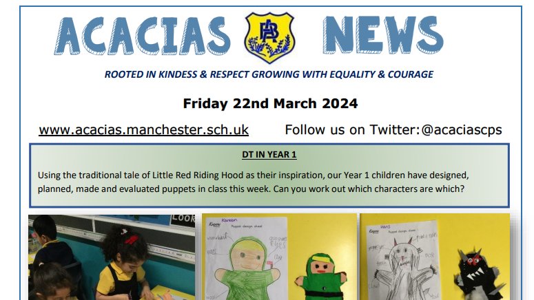 acaciascps's tweet photo. Follow the link to read this week's newsletter. All of our newsletters are available in the same place so don't panic if you've missed a week! 😉
https://t.co/PZEGbgUFuW https://t.co/Apyfc4G21h