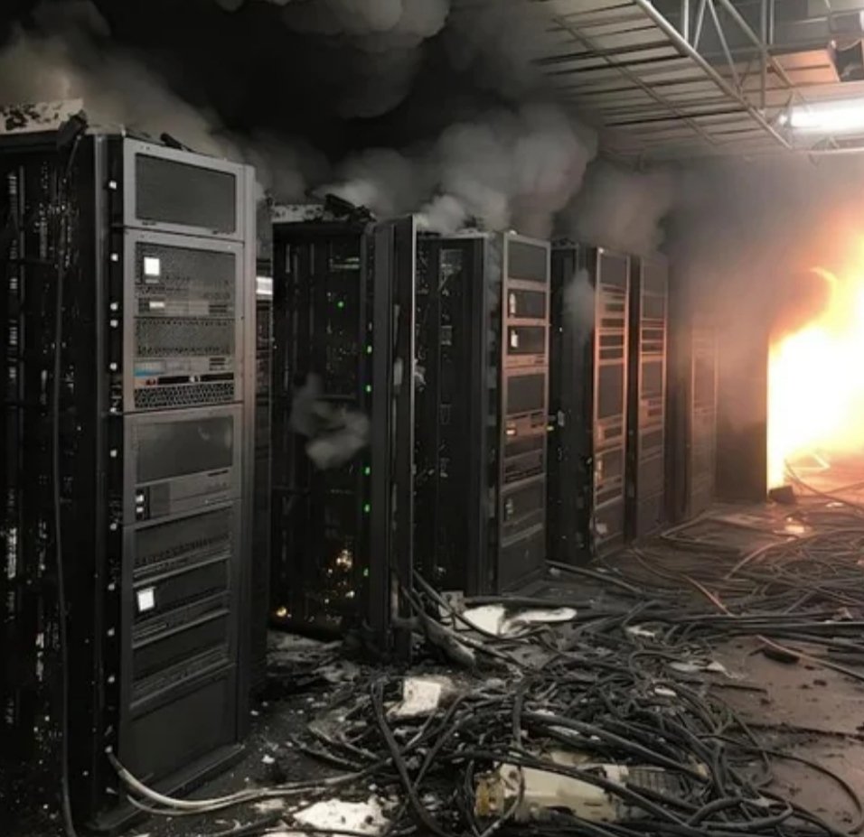 DPizzatyp's tweet photo. Die Internetserver des @Bundesrat heute (Symbolbild):
#KeinVa #Weemob https://t.co/yPQPm8G7av
