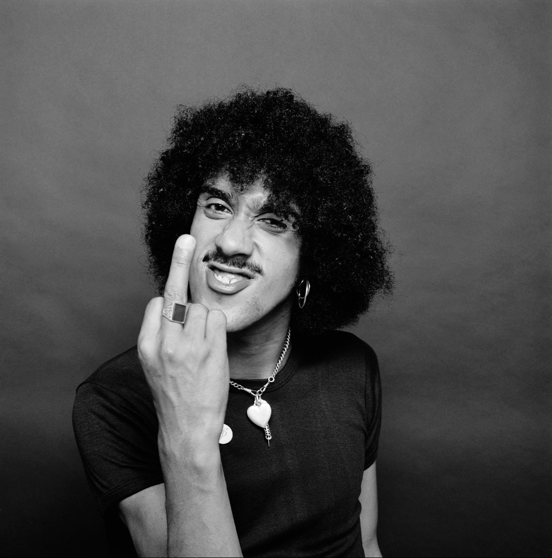 Here’s to the end of the week. Phil Lynott #ShotByRock in NYC, 1977