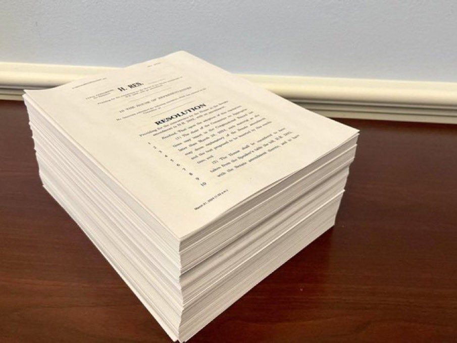 $1.2 Trillion spending bill. Over 1,000 pages. Released at 2AM today. Just got approved now, 10 hours after. No one could possibly read it. They threw in everything but the kitchen sink. Ladies & Gentlemen— This is democracy. What’s the point of taxes if we can print trillions?
