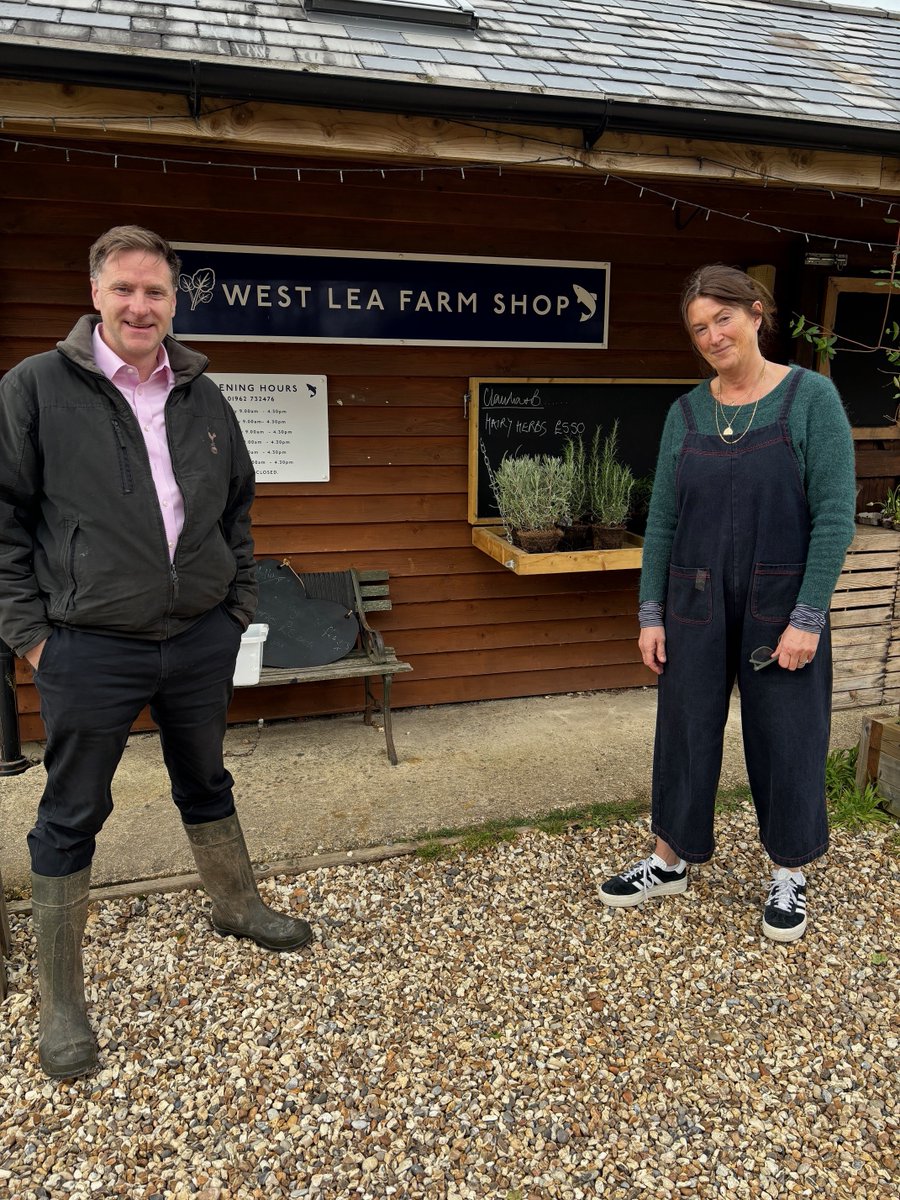 I'm delighted that West Lea Farm Shop has been nominated for an award in the @CAupdates awards. Voting closes on Monday 1st April and you can put your vote behind the team at the farm shop here: countryside-alliance.org/.../voting-ope…