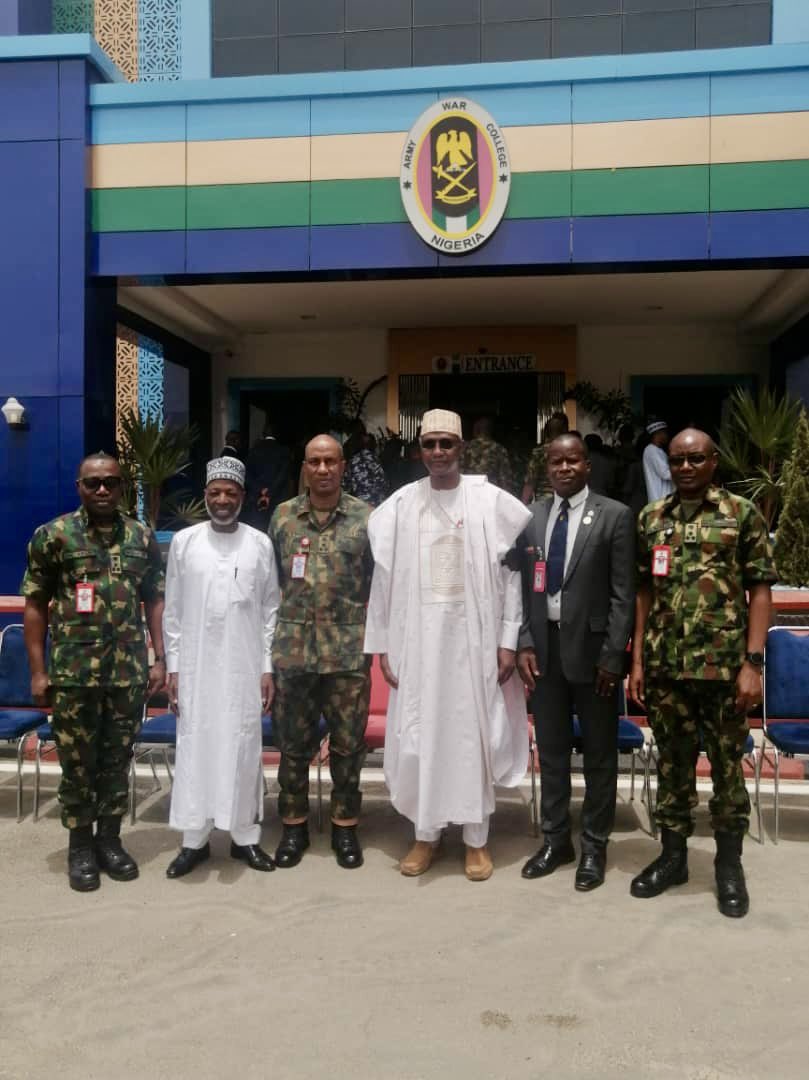 SenatorYaradua's tweet photo. I had the honor of delivering a lecture titled "Examining Legislative Perspectives on Military Operations" to the participants of Army War College Nigeria Course 8/2024 and participants from various MDAs. Hosted by the Army War College Nigeria https://t.co/UlIRin0HRu