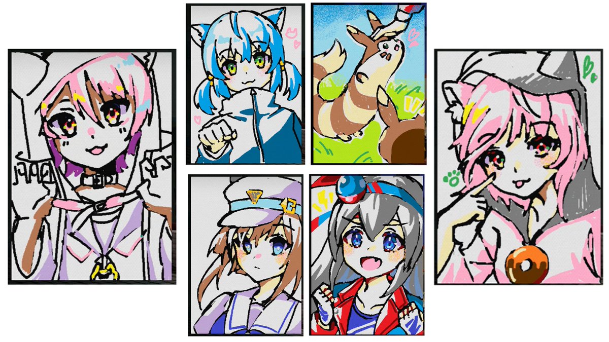 suneko222's tweet photo. ありがとうございました！

ただただひたすらにピンクのファンのネコになっていました…ｗ

ママの素敵なイラストたち　↓↓ https://t.co/GZIiySVsD1