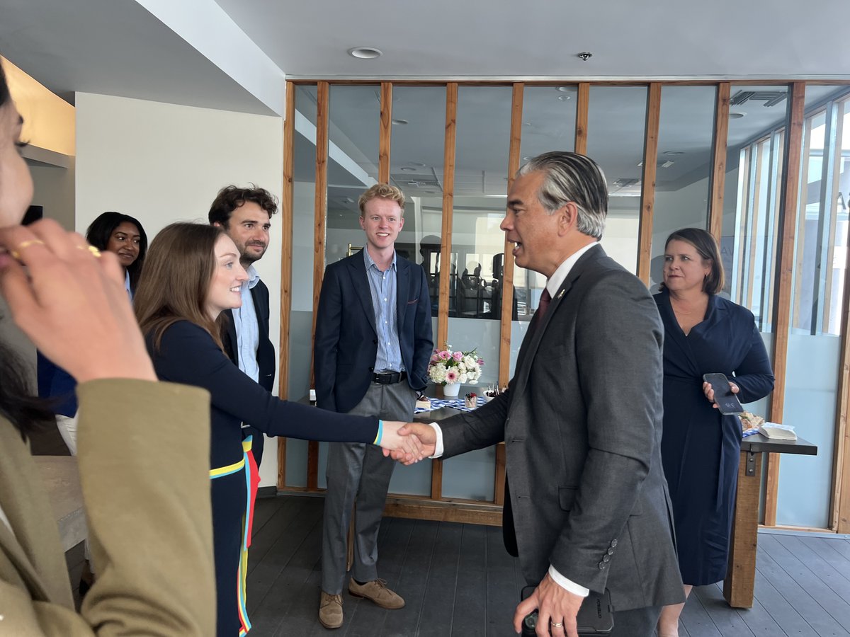 WeElevatePA's tweet photo. Thank you to Attorney General Rob Bonta for being our guest at Elevate Public Affairs. Our staff is inspired by your story and your leadership, and we appreciate the fruitful opportunity for Los Angeles business and community leaders to engage in an exchange of ideas. https://t.co/b3yZuIlVug