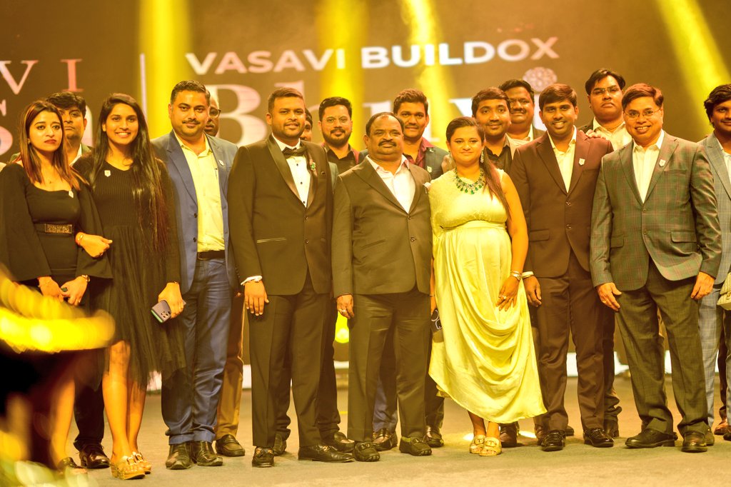 It takes an immense pleasure to be a Core Committee Member for 'The Grand V Launch' by @group_vasavi with a legacy spanning three decades. Honored to be part of such a prestigious occasion. Stay tuned for updates! #TheGrandVLaunch #VasaviGroup