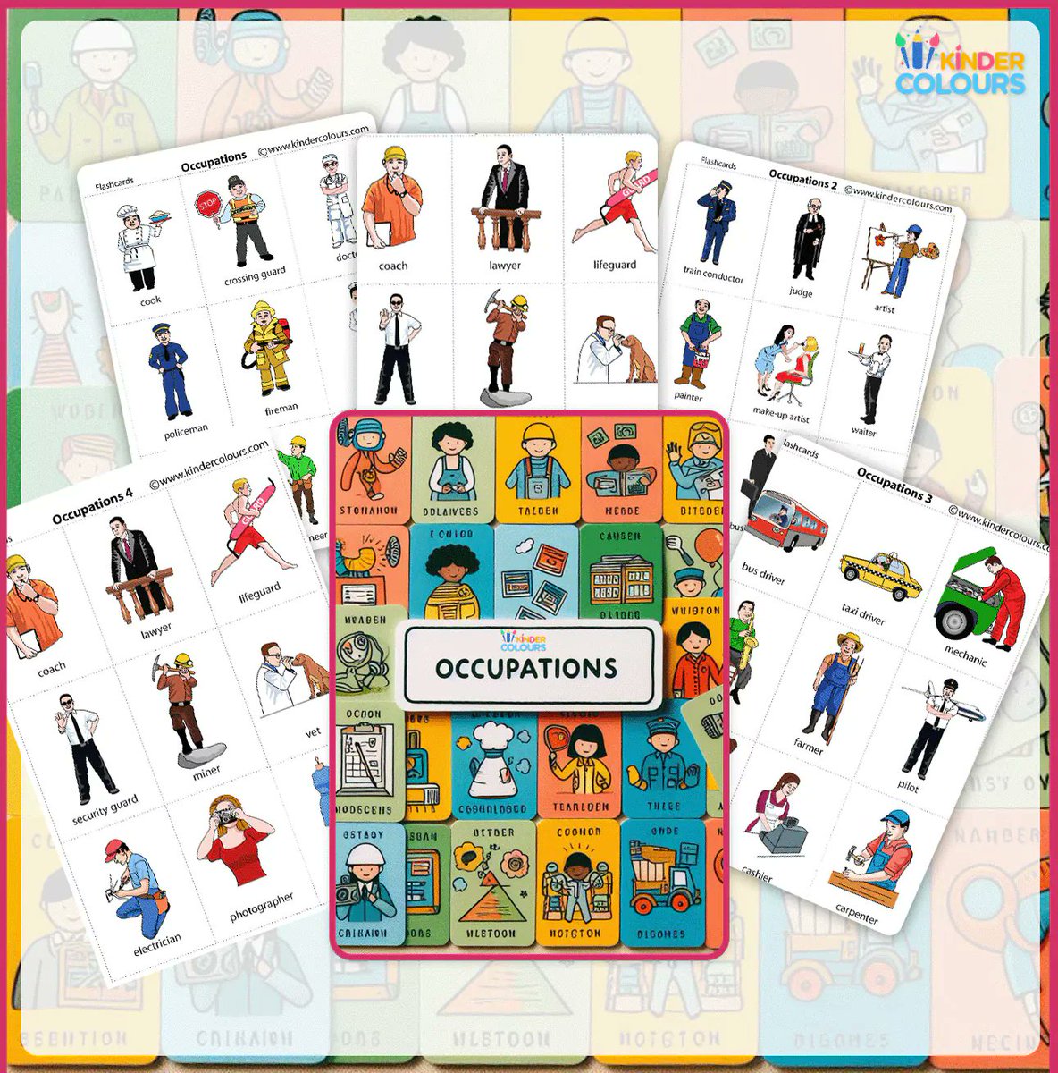 kinder_colours's tweet photo. Future Careers: Occupations Flashcards

#FlashcardsLearning
#PronomsPersonnels
#AlphabetFlashcards
#LanguageLearning
#EducationalTools

https://t.co/0kAWb9xz5N https://t.co/2cGIyjHik1