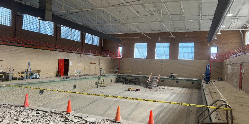 We're adding a splash back into campus 💦 We are excited to announce that construction has started on the ISU pool. The projected completion date is next spring. Thank you to everyone who made this project possible!