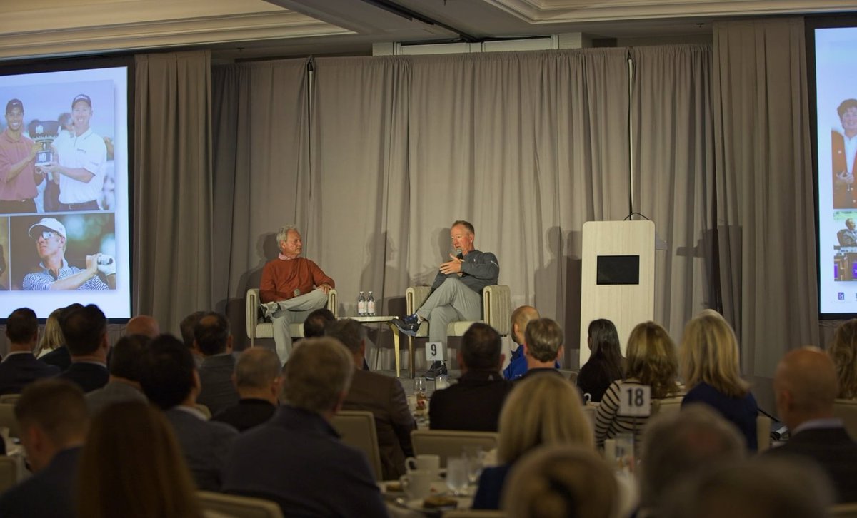 HOI was proud to sponsor @HoagClassic’s Annual Hall of Fame Community Breakfast. In addition to hearing from HOI’s Kim Mikes & Dr. Alan Beyer, we enjoyed a chat between PGA TOUR Champions player, David Duval and PGA TOUR winner and current @GolfChannel analyst, John Cook.