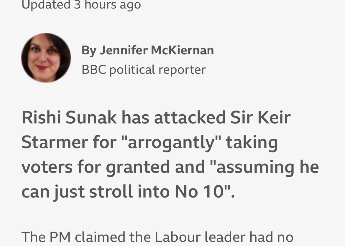 samkeyte's tweet photo. ..says the man who strolled into No.10 without winning an election🤪 https://t.co/7rOoUgN2hm