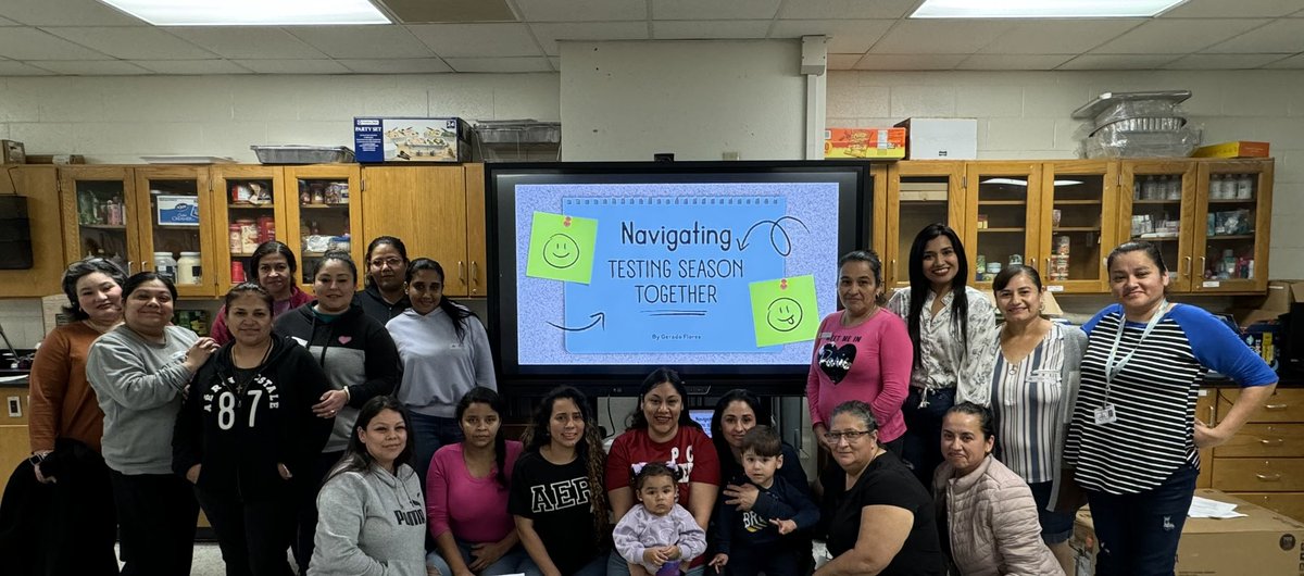 GFloresDISD's tweet photo. Coffee w/ the Principal at @Stockard_ms . Workshop on navigating the testing season was a success! Huge thanks to all the parents who attended. #Region1Excellence @MRamirezDISD @DallasISDSupt @dallasisdparent https://t.co/PMiA0z1Bfs