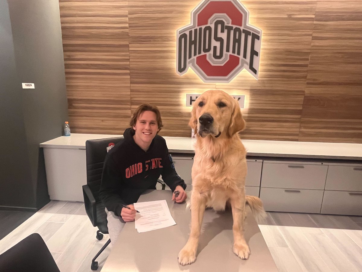 Ohio State Men's Hockey (@ohiostatemhky) on Twitter photo ✒️Congrats to new #ProBuck Cam Thiesing, who has signed with <a href="/NYIslanders/">New York Islanders</a>!
The forward skated in 108 games for the Scarlet and Gray, posting 61 points (32g, 29a).
#GoBucks ✒️Congrats to new #ProBuck Cam Thiesing, who has signed with <a href="/NYIslanders/">New York Islanders</a>!
The forward skated in 108 games for the Scarlet and Gray, posting 61 points (32g, 29a).
#GoBucks