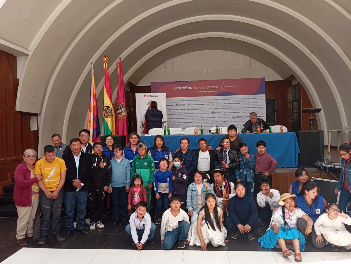 JusticiaBol's tweet photo. #Conalpedis y la APFPSDO conmemoraron el Día Internacional del Síndrome de Down socializando derechos
#NotaDePrensa ➡️ https://t.co/Oj0bhIWdDX
#UnidosRumboAlBicentenario
#LaTransformaciónDeLaJusticiaAvanza https://t.co/u9aQ3BuPHP