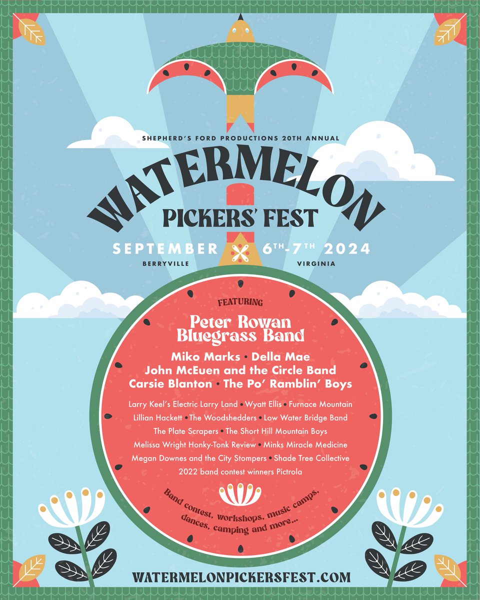 Watermelon Pickers Fest tweet media