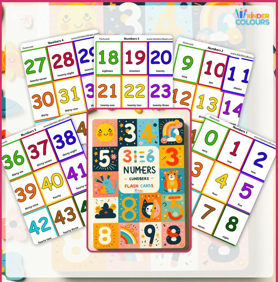 kinder_colours's tweet photo. Number Navigator: 1 to 100 Flashcards Set

#FlashcardsLearning
#PronomsPersonnels
#AlphabetFlashcards
#LanguageLearning
#EducationalTools

https://t.co/fyUfjef9Kf https://t.co/f1uDxQnPHs
