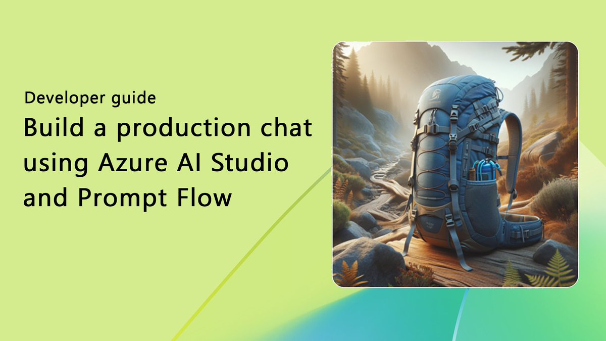 Learn how to build a production-level RAG app for a customer support agent – and integrate it with your web-based product catalog. Streamline your end-to-end app development from prompt engineering to LLMOps with prompt flow in #Azure #AI Studio: msft.it/6014ckqX6
