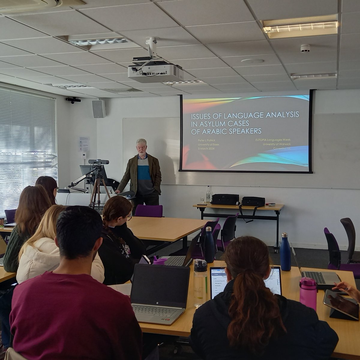 uniofwarwick's tweet photo. We had an amazing time on campus celebrating #EUTOPIALanguagesWeek with @EutopiaUni π
From language taster sessions to international film screenings, it was an amazing way to explore new languages, cultures and diversity of our global community. https://t.co/qoutLsLJCW