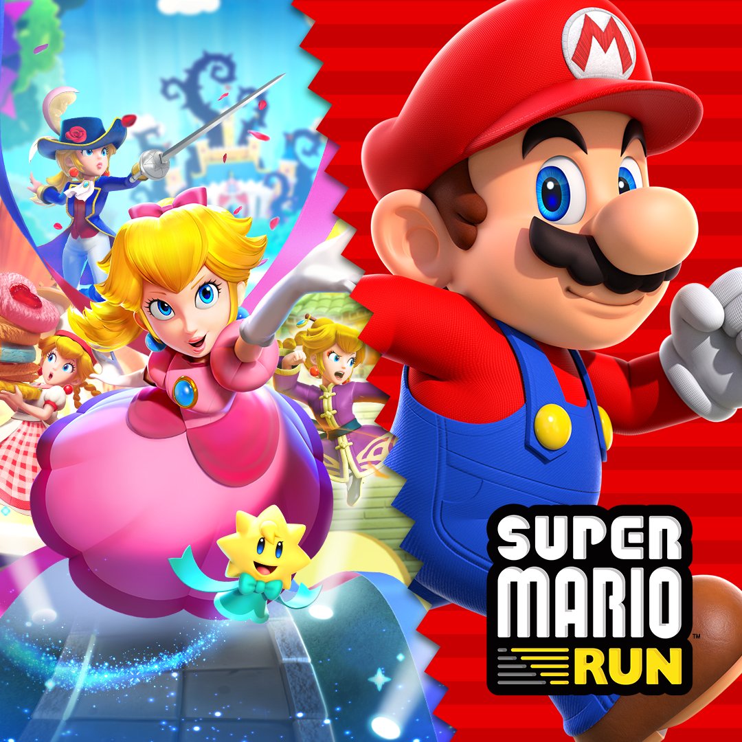 Missions themed around Princess Peach: Showtime! are now available in Super Mario Run! Complete them to get in-game statues of Patissiere Peach, Swordfighter Peach and a duo of Peach and Stella. Play for free now: spkl.io/60144L26p