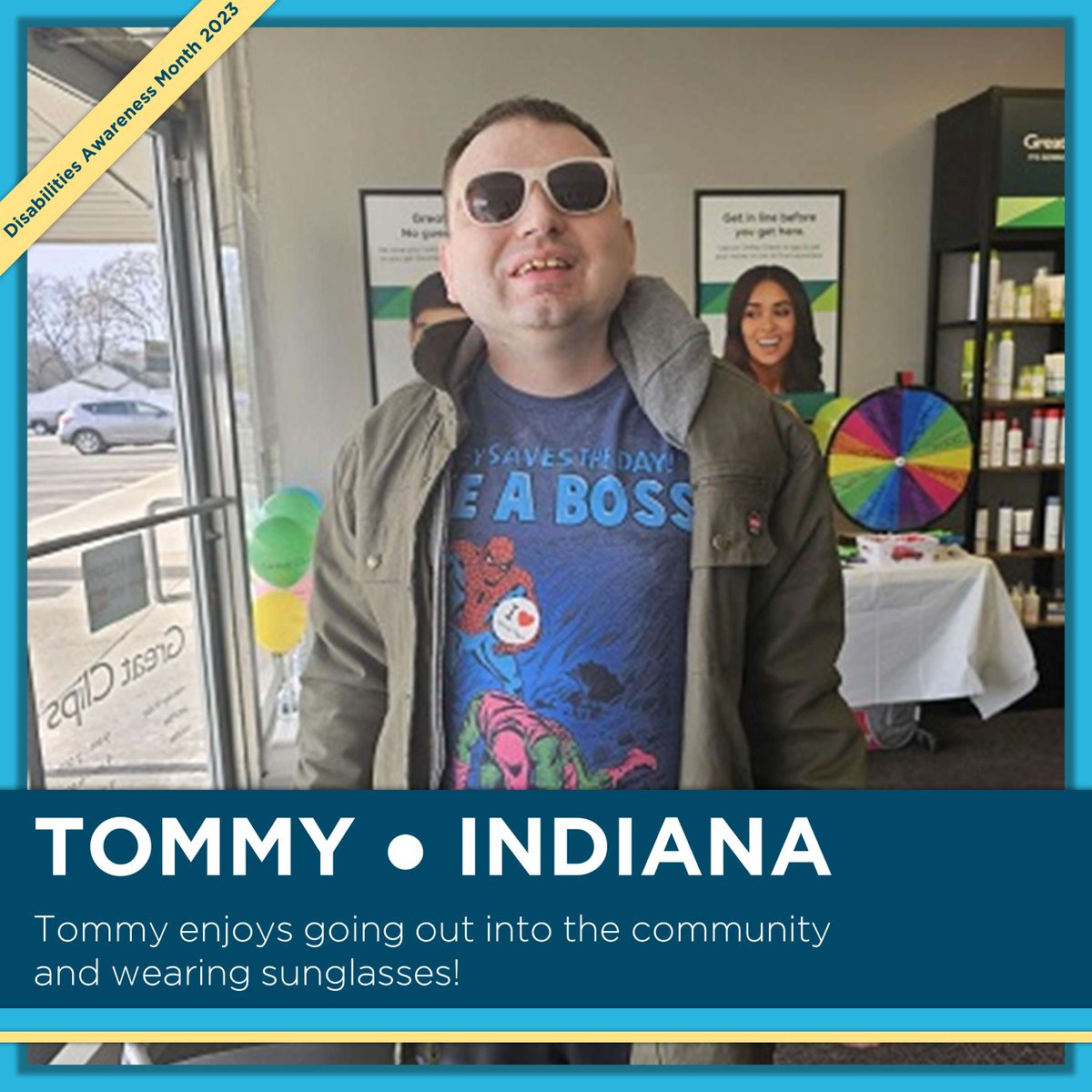 Benchmark_HS's tweet image. March is National Disabilities Awareness Month! Throughout March, the individuals we serve will share their interests and hobbies with all of you as we celebrate #NDAM! #NDAM2024 #NationalDisabilitiesAwarenessMonth2024