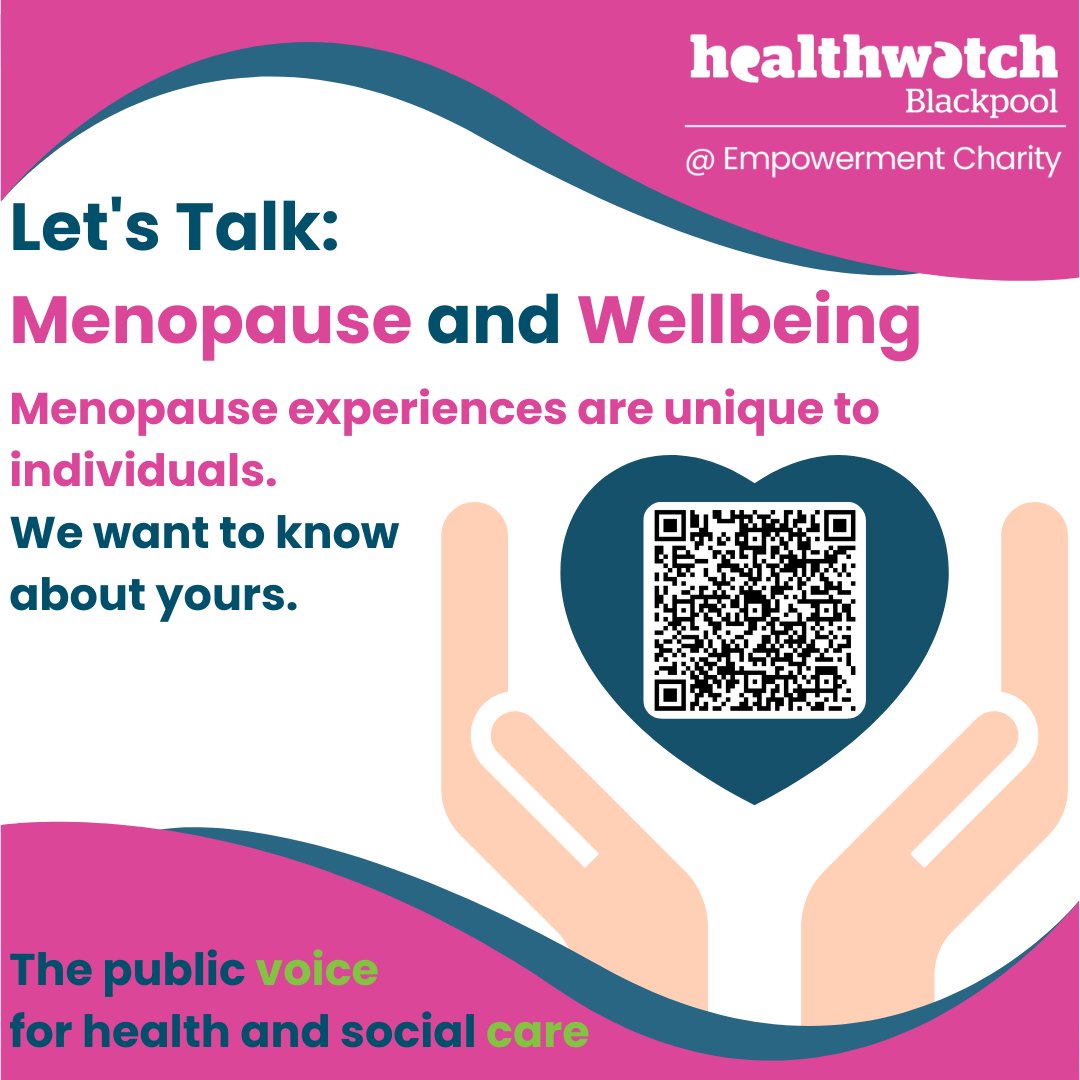 🌟 Your story matters! 🌟 We have a LIVE Menopause & Wellbeing survey and would love to hear insights from: 👉Individuals 👉Health Professionals 👉Employers 👉Loved Ones Together, let's shape local support and understanding. Your voice matters 👉tinyurl.com/HW-Menopause-S…