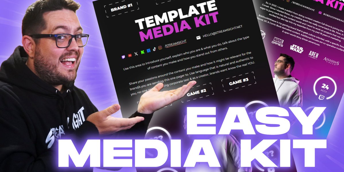 Elgato Marketplace (@elgatomarket) on Twitter photo Content Creators! 📢
Let brands know what you're all about with this Media Kit template by <a href="/streamsight/">Streamsight | Helping Creators Connect with Brands</a>. 😎
➡️ marketplace.elgato.com/product/media-… Content Creators! 📢
Let brands know what you're all about with this Media Kit template by <a href="/streamsight/">Streamsight | Helping Creators Connect with Brands</a>. 😎
➡️ marketplace.elgato.com/product/media-…