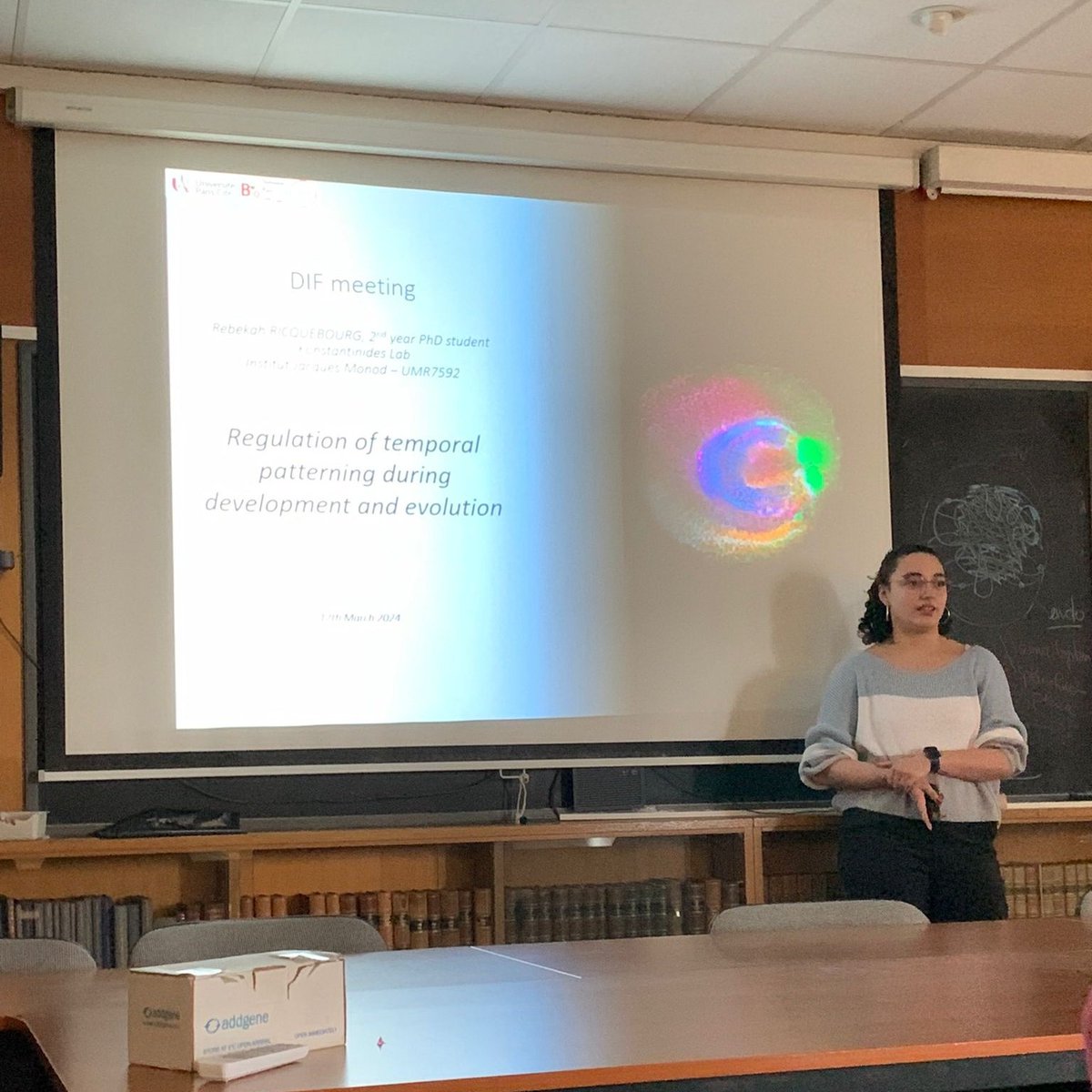 Rebekah2r's tweet photo. I am thrilled to have presented my work at the @DifParis last week. Thank you to the organizers for having me! Great time, great people and great feedback and ideas! https://t.co/Cl5zV9WrX4