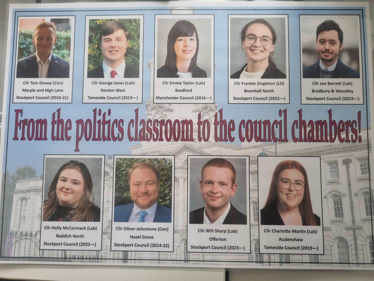 Aquinaspolitics's tweet image. #localelection shout out to 
@AquinasUK students @CllrGeorgeJones @joejamesbarratt @CllrFrankie @CllrWillSharp @LabourHolly @cllrcharlottem @OllyJohnstone @emmatyl @DanielOliverSK @hannaharnold who have stood for election. Democracy only works if we have people who&apos;ll stand ❎️