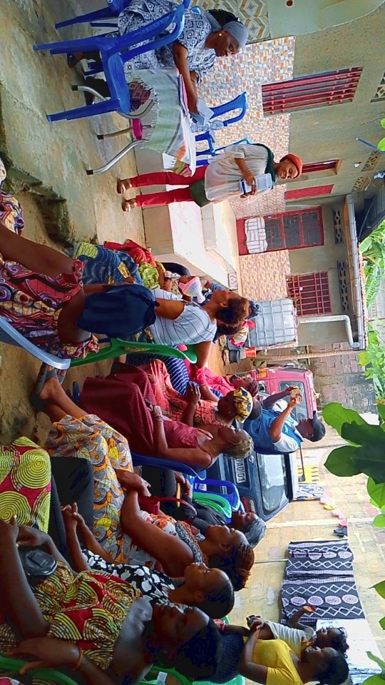 FspdRdc's tweet image. Ce vendredi 20/ 03/2024 à SANGAMAMBA / Kin dans la commune de Ngaliema la FSPD en partenariat avec IRI a réalisé une activité de sensibilisation pour l'inclusion et participation des Femmes rurales au processus électorale en RDC.