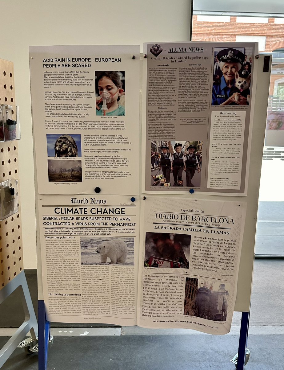 gbonzoms's tweet photo. 👏 Bravo aux élèves et aux enseignants primés au #ConcoursInterLangues #DetoxInfox organisé par @languestoulouse @AriBouaniche @Clemi_Toulouse avec le @QuaiDesSavoirs @DaneTlse.
🙏 aux partenaires qui ont constaté la créativité des élèves et leurs compétences numériques 📹🎙️📰 https://t.co/tuYqikBMKZ