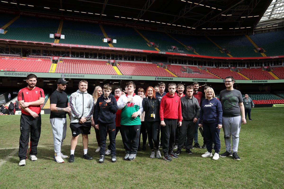 What a fantastic event for pupils at the home of Welsh rugby Principality Stadium, WRU Inclusion Day @WRU_Community @sport_leisure thanks to everyone who made this event happen #WRU #Sports 🏉🏴󠁧󠁢󠁷󠁬󠁳󠁿😅GS