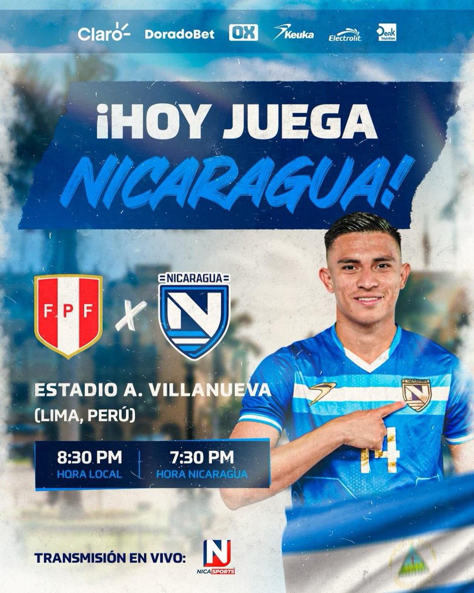 Hoy juega Nicaragua, favor prevenir tentaciones recuerden que #ChivaManejarBolo Lleguen temprano a casa y vean el juego ahi con sus respectivas, hace caso #DespuesNoTeQuejes los percances se previenen #PLOMO19 @Amanecerabz @Nbalmaceda2 @MaryuriRG @DrSuazo915 @mijamart88