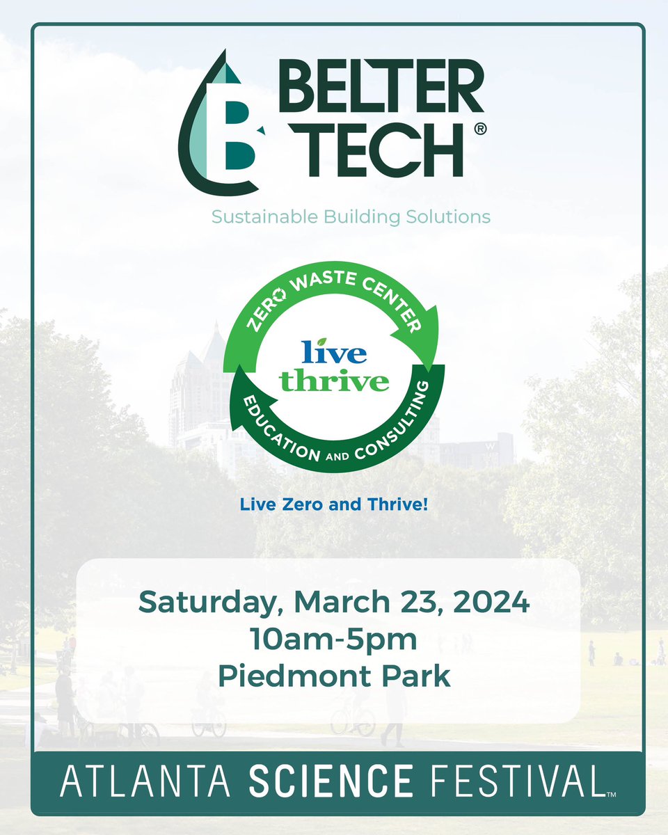 BelterTech's tweet photo. ❗️ATL TOMORROW ❗️Come mix some concrete and learn about recycling. Stop by Piedmont park 10am - 5pm! Find us on the map below #atlsciencefest #piedmontpark #ATL #lowembodiedcarbon #concrete #sustainanlebuildingsolutions https://t.co/F8nD7V1ASX