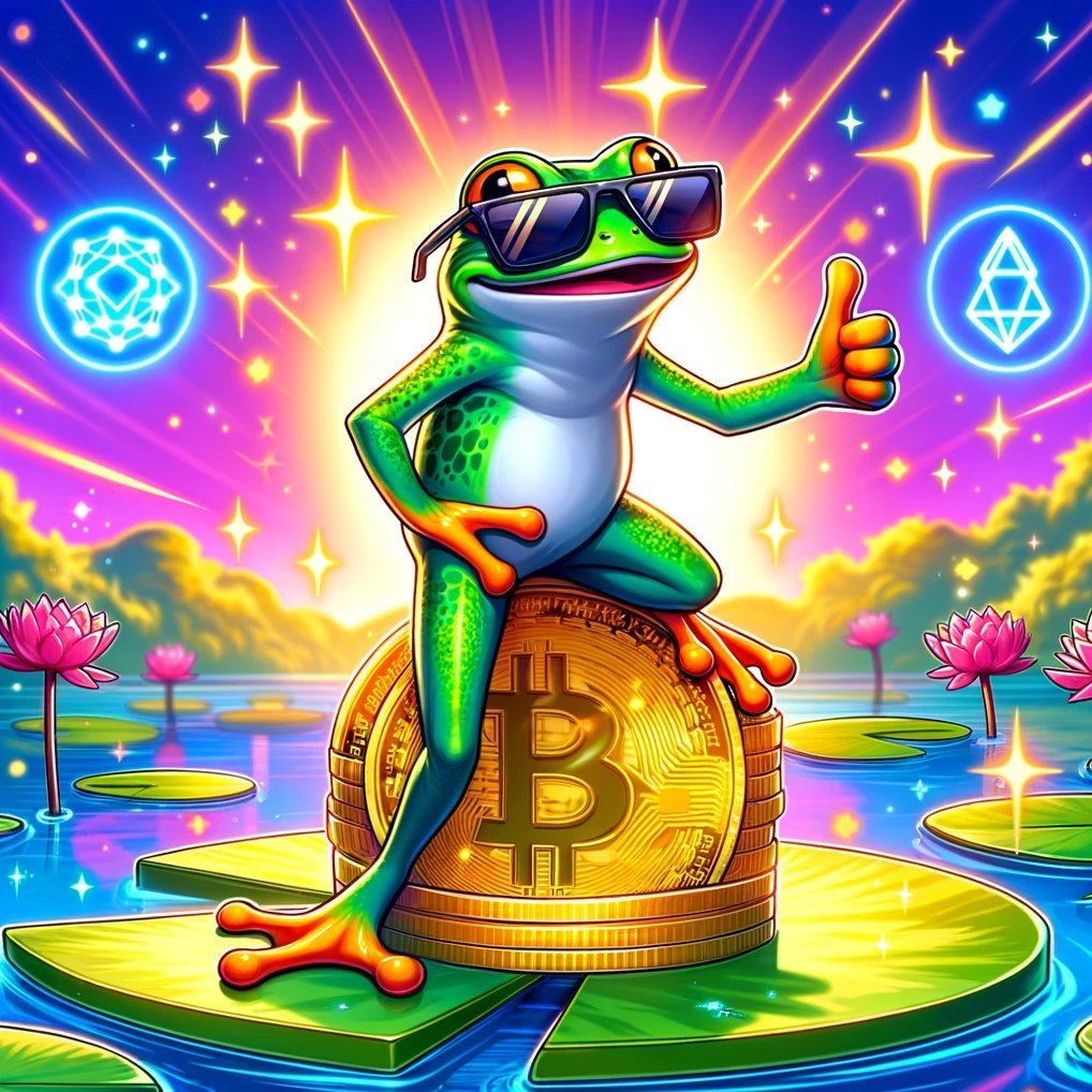 Funkyfrogcoin's tweet photo. "🐸✨ Jumping into the weekend with $FRO! 💰🚀 Dive into a pond of potential and watch your investments leap to lily pads of profit. Don't let this opportunity hop away! 🌈 #Crypto #MemeCoin #InvestSmart #ToTheMoon 🌕" https://t.co/6Ao1dRZDrR