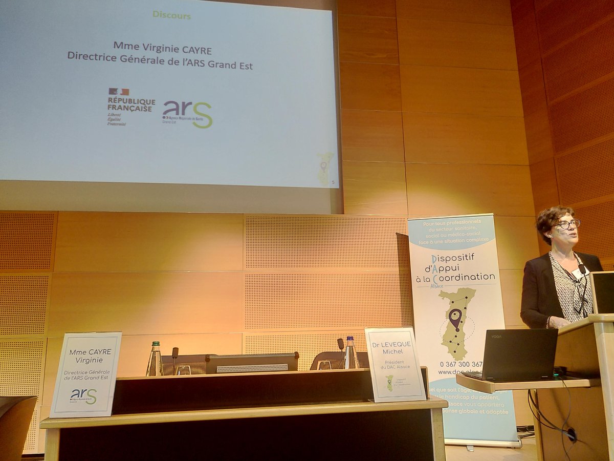 ars_grand_est's tweet photo. Inauguration du Dispositif d’Appui à la Coordination #Alsace ce vendredi 22 mars 🎙️en présence de Mme CAYRÉ DG à l’espace Auguste #Colmar📍 financé par l'@ars_grand_est #ARS68
🎯 Orienter les prof. vers la bonne offre de service, assurer de la coordination et animer le territoire https://t.co/MNjwX5CBSZ