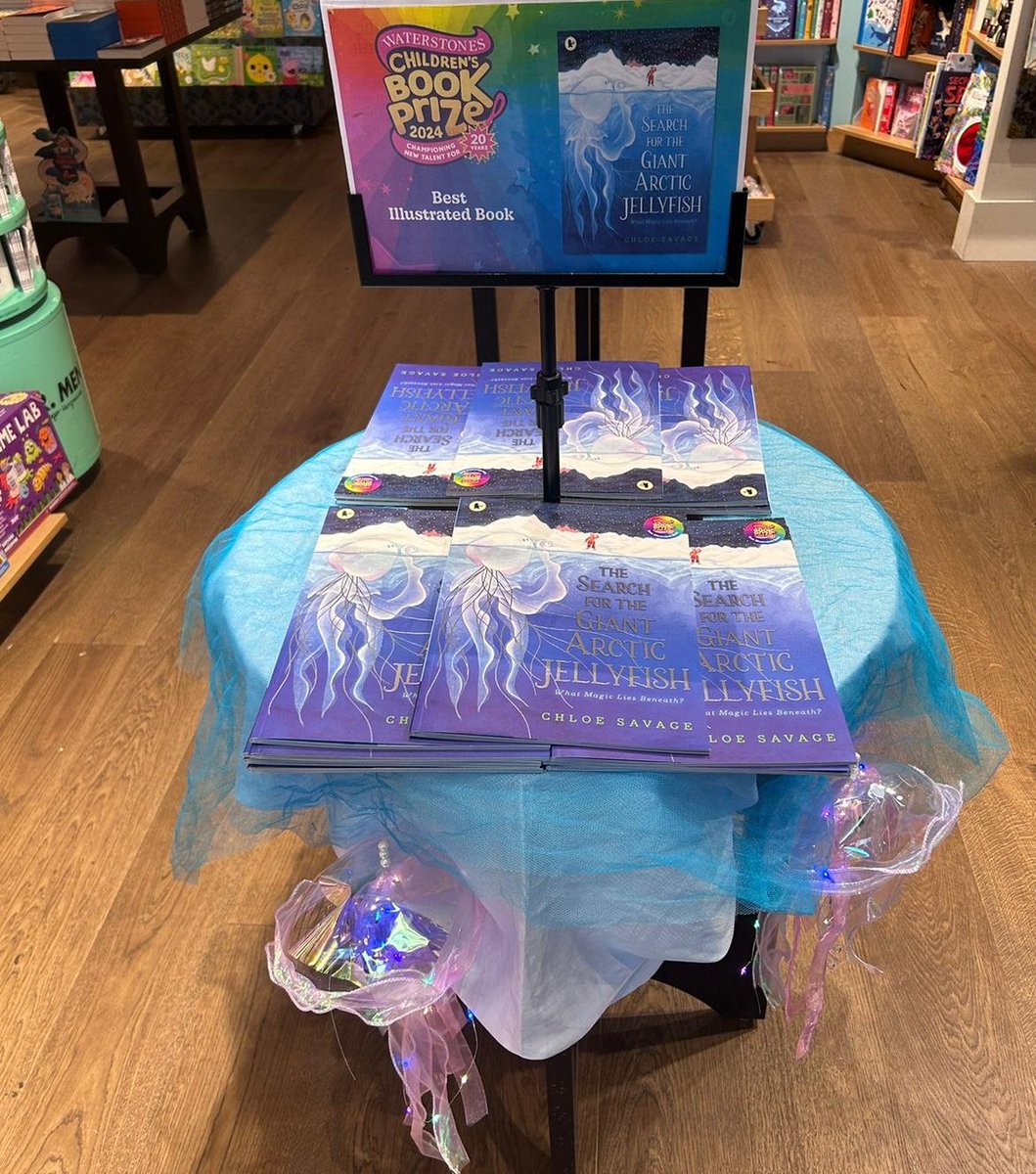 Congratulations to the winners of this year's Waterstones Children's Book Prize!
From an immersive magical eco-adventure to an arctic expedition to thrilling heists and double crossing - we love all three of these!
Pop in to grab one or to find out more about them!
#WCBP #WCBP24