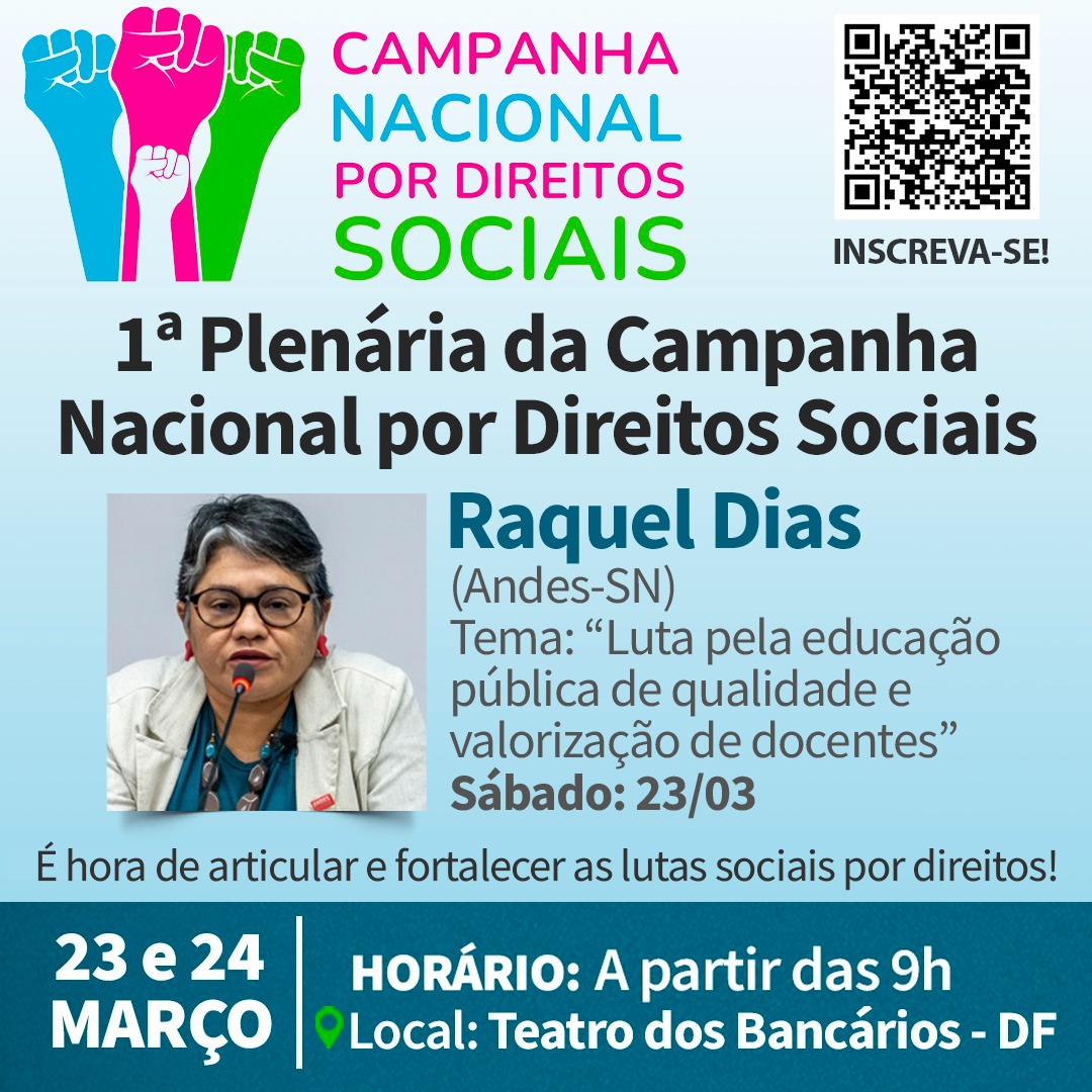 AuditoriaCidada's tweet photo. Confira a programação completa da Plenária da Campanha Nacional por Direitos Sociais https://t.co/mtKvDWsxA3
#DireitosSociaisJá https://t.co/8lJAaDeyQA