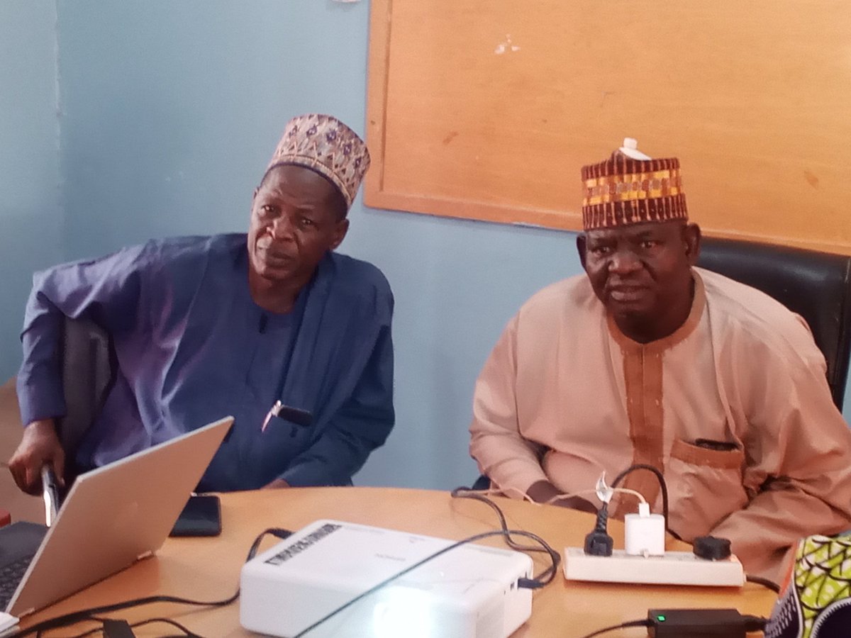 ktwaterboard's tweet photo. The MD. KTSWB Engr. Tukur Tingilin PhD represented by Director Commercial Alh Yahaya Abdullahi and his Management Team held a meeting with E&amp;S Team from FPIU Abuja regarding the DRAFT FRAMEWORK TO UPSCALE  IMPLEMENTATION UNDER SURWASH PROGRAM FOR URBAN WATER SUPPLY.
PRO KTSWB https://t.co/6YK1OABIWu