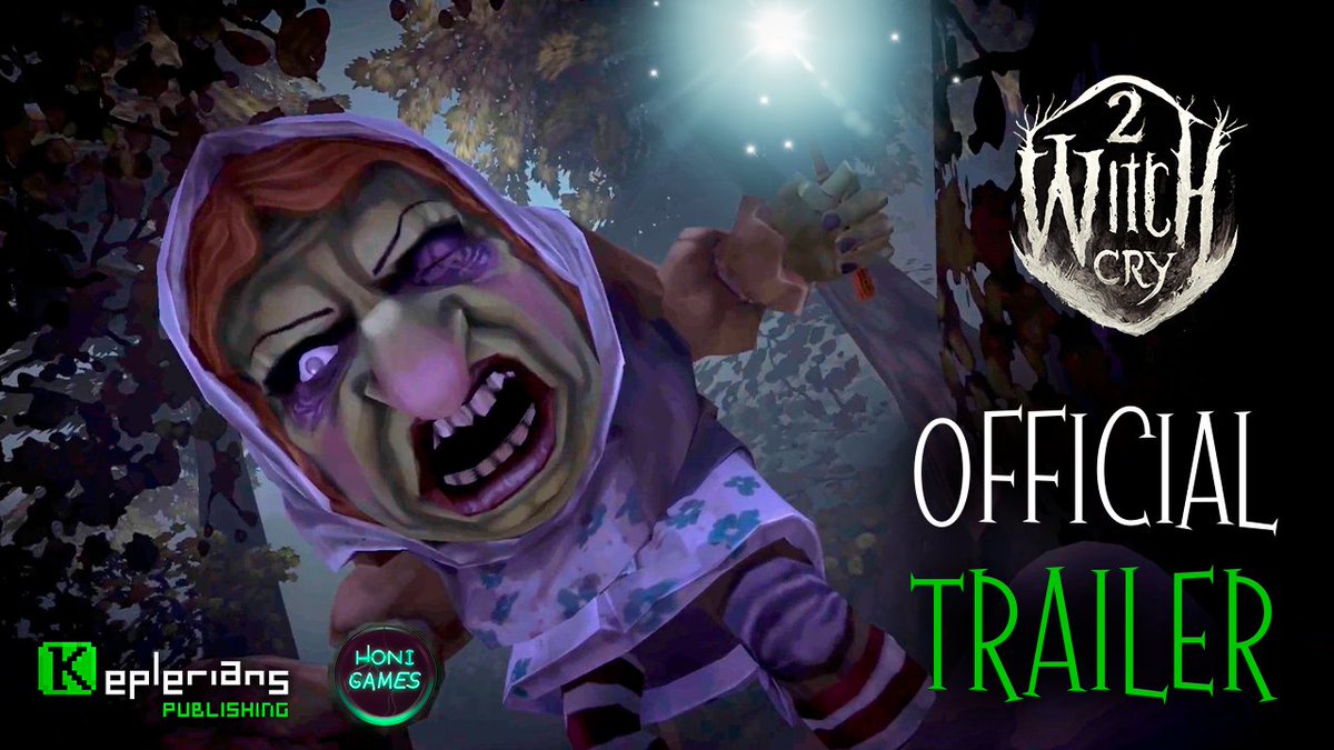 KepleriansTeam's tweet photo. The time has come 📢 #WitchCry2 official trailer is out! Go to our #YouTube channel and enjoy this new trailer for the sequel of the crying witch, available on March 29th! 🧙

Watch now! 👉 https://t.co/yNc29hvjBb

#Keplerians #KepleriansPublishing #WitchCry #HoniGames https://t.co/tj55DuV8eu