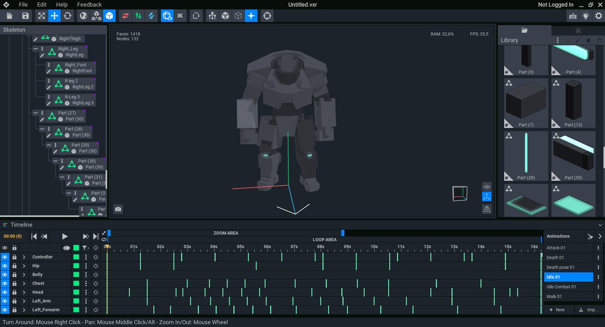 MetaguildStudio's tweet photo. This robot looks great at every stage of creation 👏🏼🔝

@VoxEdit
@TheSandboxGame
@TSBCreators
@borgetsebastien

#CoreGuardians
#voxel #voxelart #voxedit #thesandbox #metaverse #web3gaming https://t.co/9oQN1dVCqt