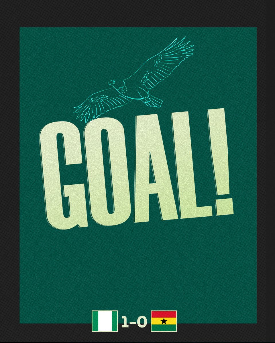 SSE_NGA's tweet image. DESSERS!!! 

The striker converts from the spot! 🎯

#NGAGHA | #SoarSuperEagles