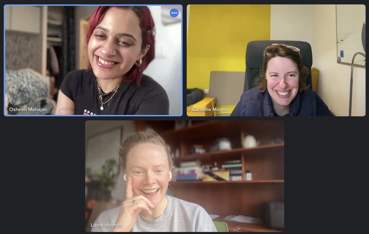 LizzieJHolmes's tweet photo. Today Caroline & I got to meet @Osh_mahajan, she reached out via Twitter to say she'd love to get involved with helping to build our 🦀 #WomeninRust community! 

We chatted about:
- hosting monthly sessions from April
- which leaders in the space we'd like to reach out to (we're always open to suggestions!)
- talk topics
- use cases where Rust can be implemented as part of wider projects
- imposter syndrome and the importance of representation
- internships
- how vital a sense of community is to help us push beyond our boundaries and encourage women to grow and expand their technical & communication skills.

#community #womenintech @dr_c_morton #feelingpumped #happyfaces