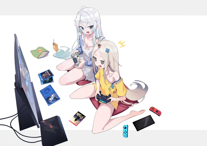 ゲームで遊ぶ #オリジナル #OC 