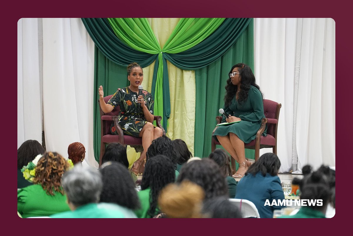 Former Atlanta Mayor Keisha Lance Bottoms says it took some time before she became comfortable allowing herself to bring all aspect of her extraordinary background, skillset, and talent to ever space she enters. The 2024 #AAMU Women’s Week Tea on the Hill speaker discussed