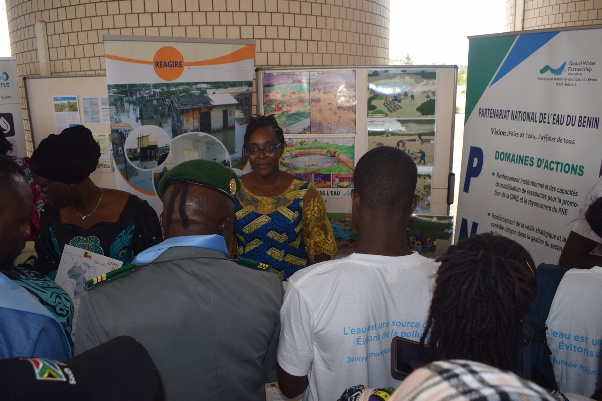 Le PNE-Bénin était présent à la célébration nationale de la Journée Mondiale de l'Eau 2024 organisée sous le lead de la DGEAU/MEEM,<a href="/GwpWaf/">GWP West Africa</a> ,<a href="/pSEau/">pS-Eau</a>